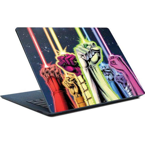DC Comics Green Lantern Blackest Night: Tales of the Corps 1 Cover Surface Laptop Skin